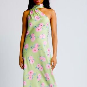 WAYF floral print gown